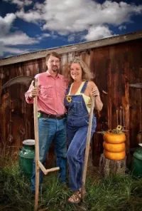 Meg and Arden, real life Ph.D Farmers