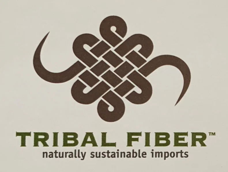 tribal fiber print logo