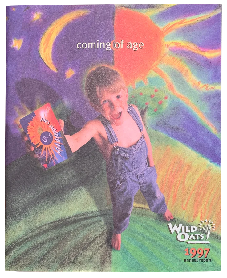 Wild Oats Annual Report Cover